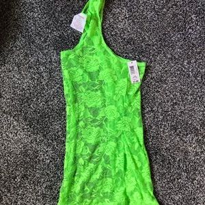 Green lace shirt size L
